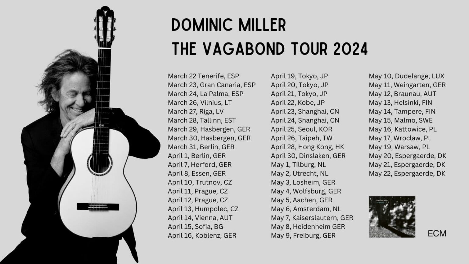 The Vagabond Tour 2024 - Dominic Miller